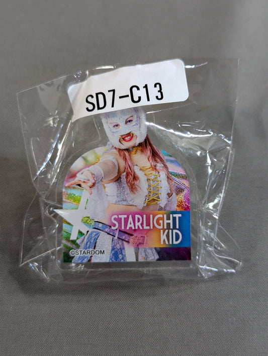 STARLIGHT KID  STARDOM × Web Pong Rotating Acrylic Clip