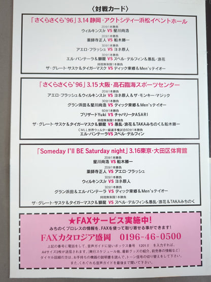 【半券付】みちのくプロレス オフィシャルパンフレット Vol.18