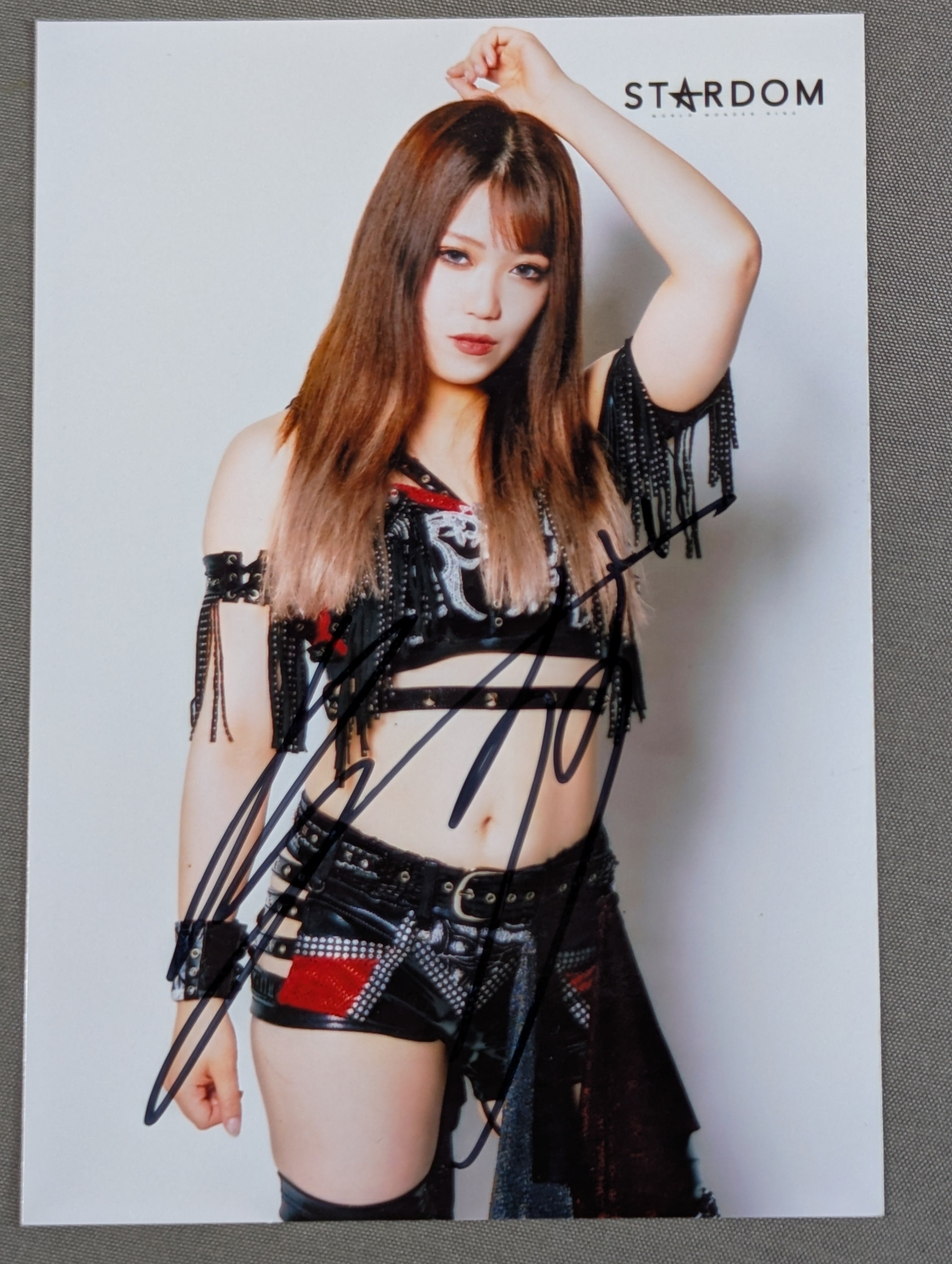 BBM 鈴季すず 女子プロレスカード 直筆サイン入り 鈴季すず 直筆サイン入り ブロマイド(A-2) – 闘道館