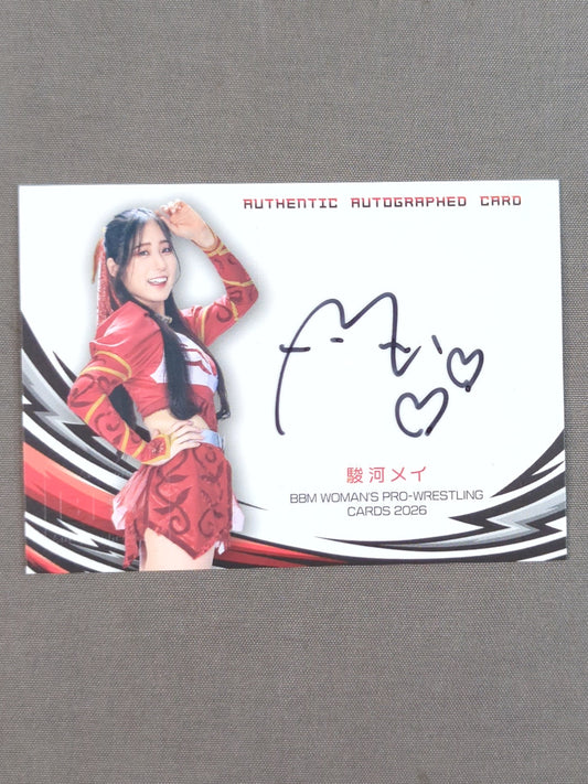 2026 BBM Mei Suruga Formula autographed card 
