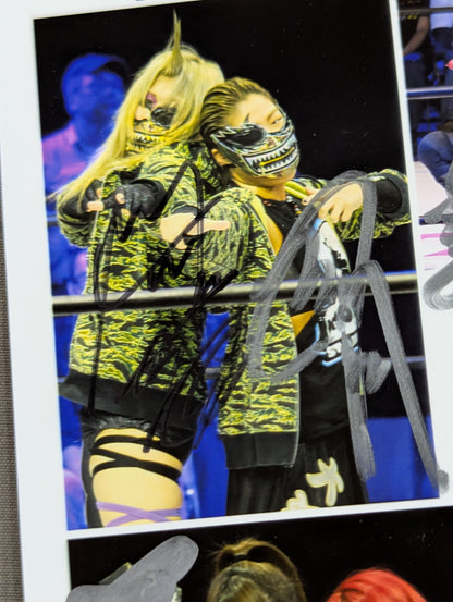 5 fighters hand signed autograph OEDO TAI  photo (1)