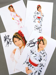 紫雷イオ&紫雷美央 直筆サイン入り 写真セット② – 闘道館