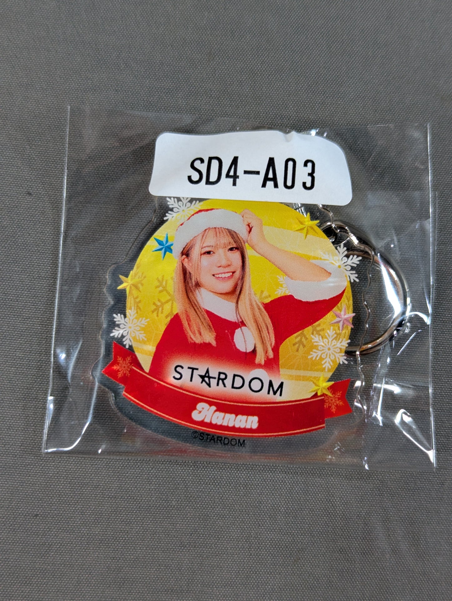 羽南 STARDOM×ウェブポン オーナメントキーホルダー