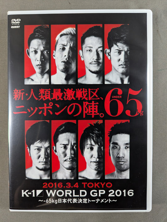 K-1 WORLD GP 2016 ～-65kg日本代表決定トーナメント～