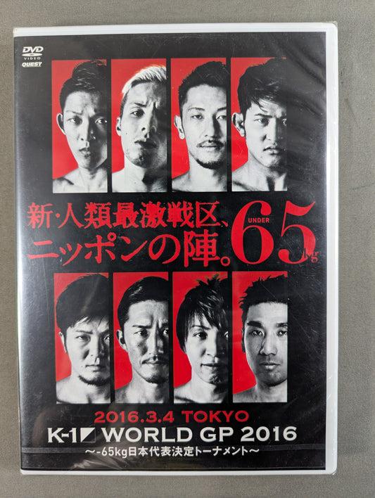 K-1 WORLD GP 2016 ～-65kg日本代表決定トーナメント～