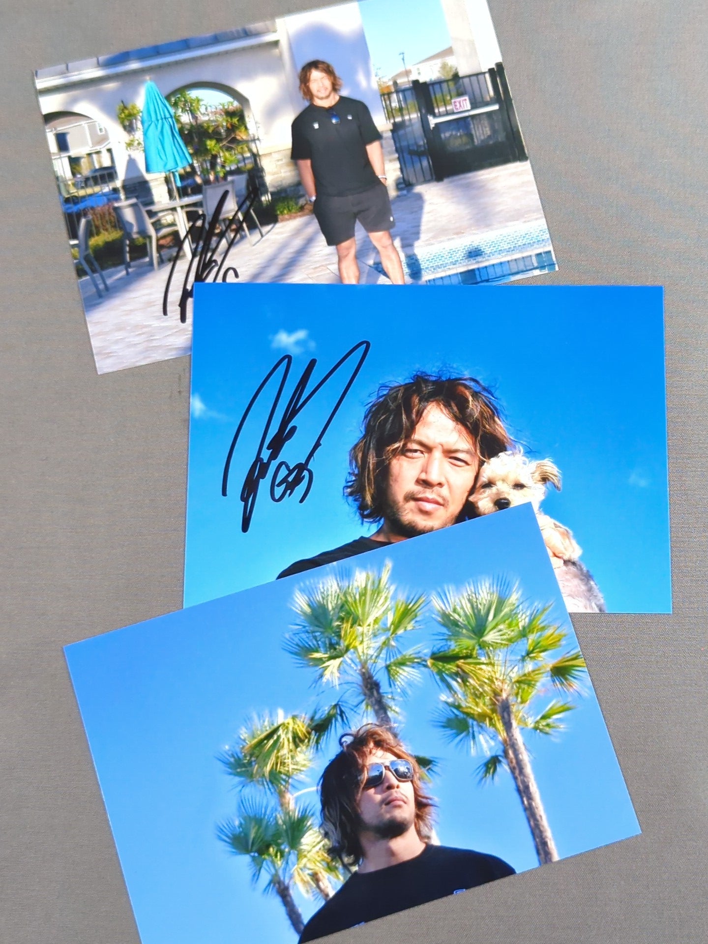 KENTA 直筆サイン入り 写真3枚セット