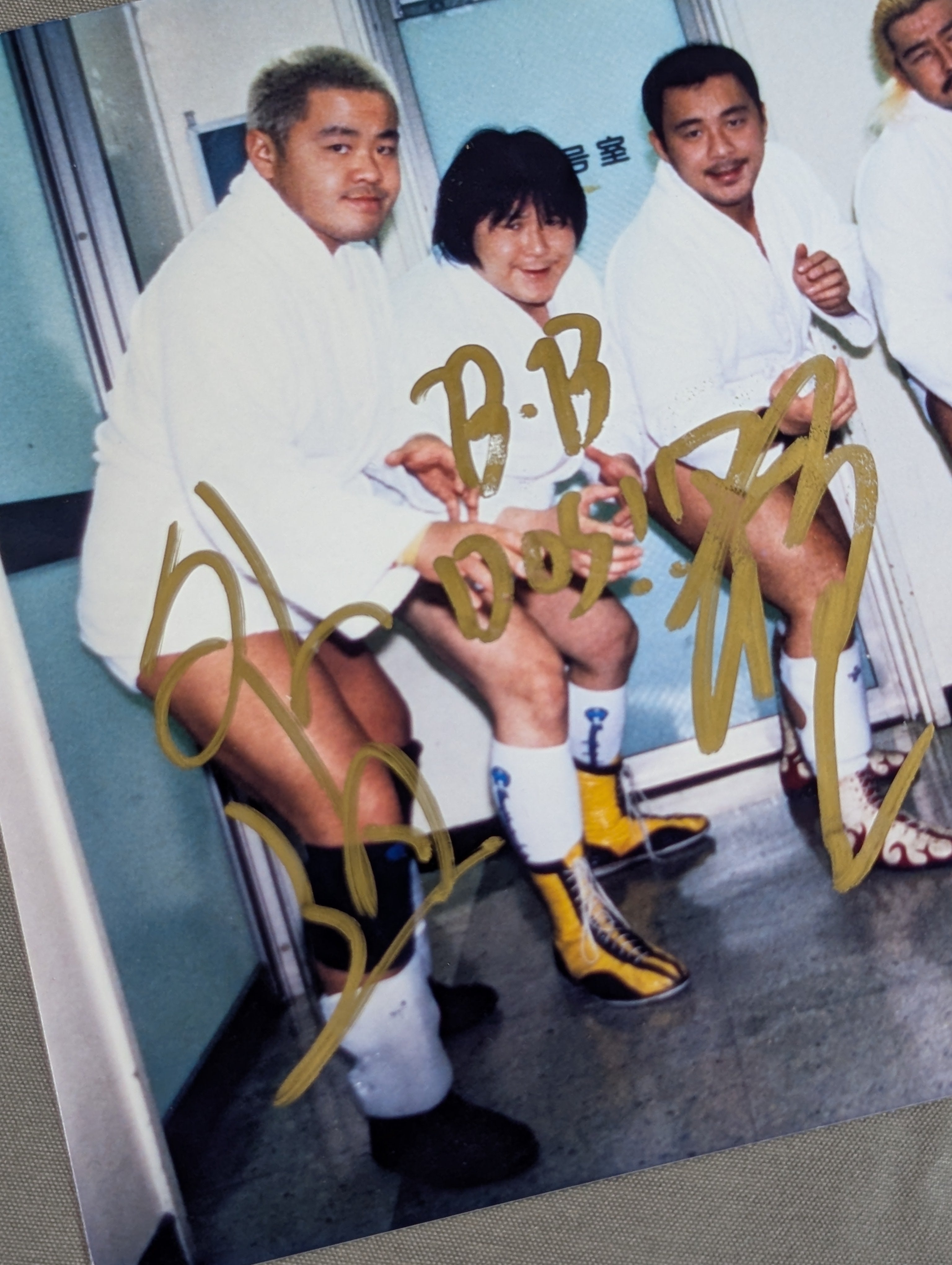 直筆サイン入り】FMW ブリーフブラザース 生写真 – 闘道館