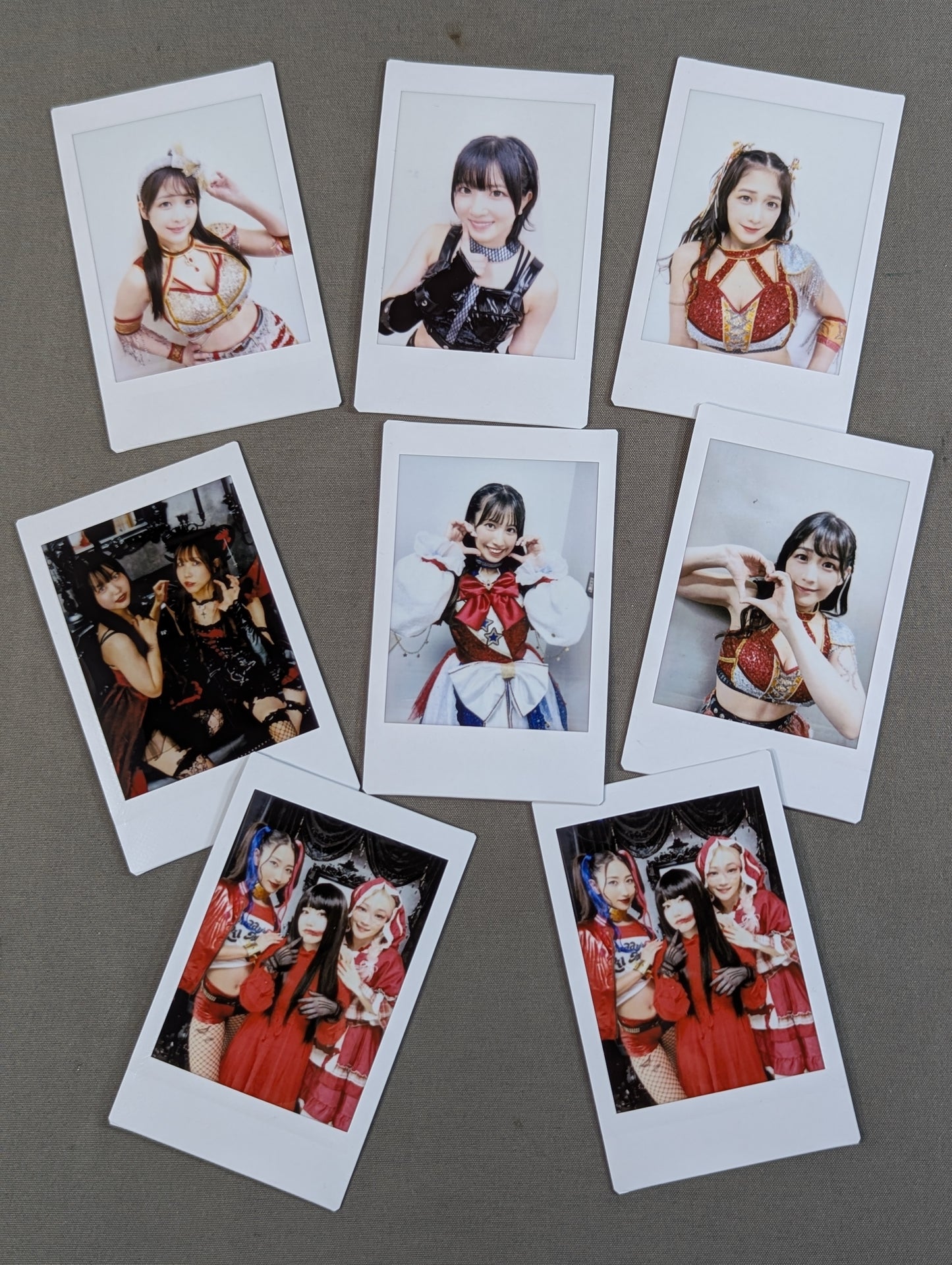 東京女子プロレス チェキ　8枚セット