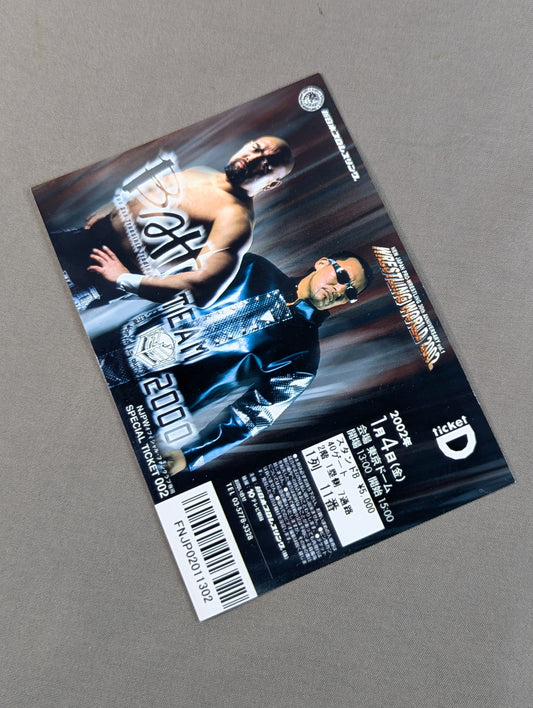★ Fan Club Special Ticket ★ Wrestling WORLD 2002
