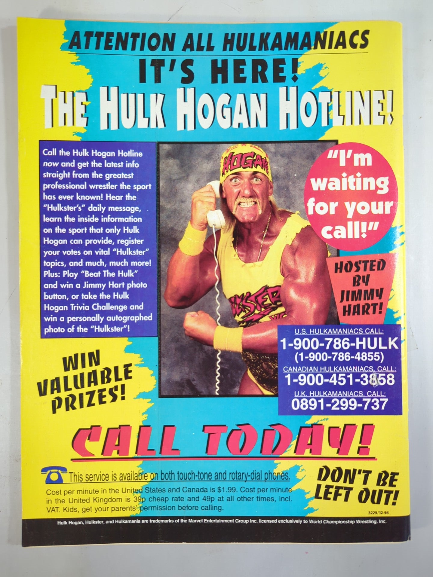 THE Wrestler September 1995 Issue