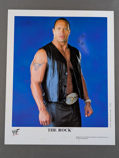 WWF　プロモフォト 4枚セット&専用フォルダー(2002)　