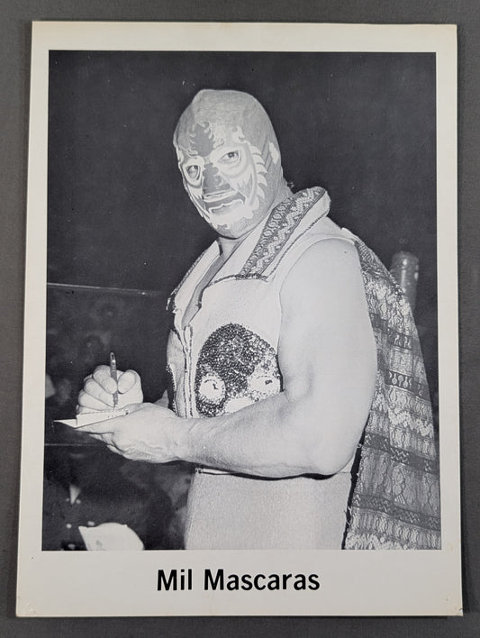 Mil Mascaras  Black and White Pro-Photo (2)
