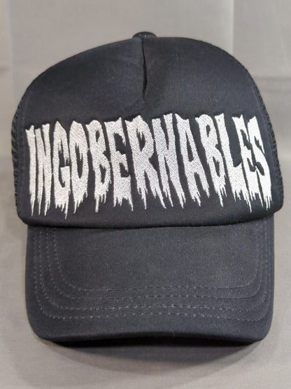 Tetsuya Naito L.I.J "INGOBERNABLES" Mesh Cap (3) (Black×White)