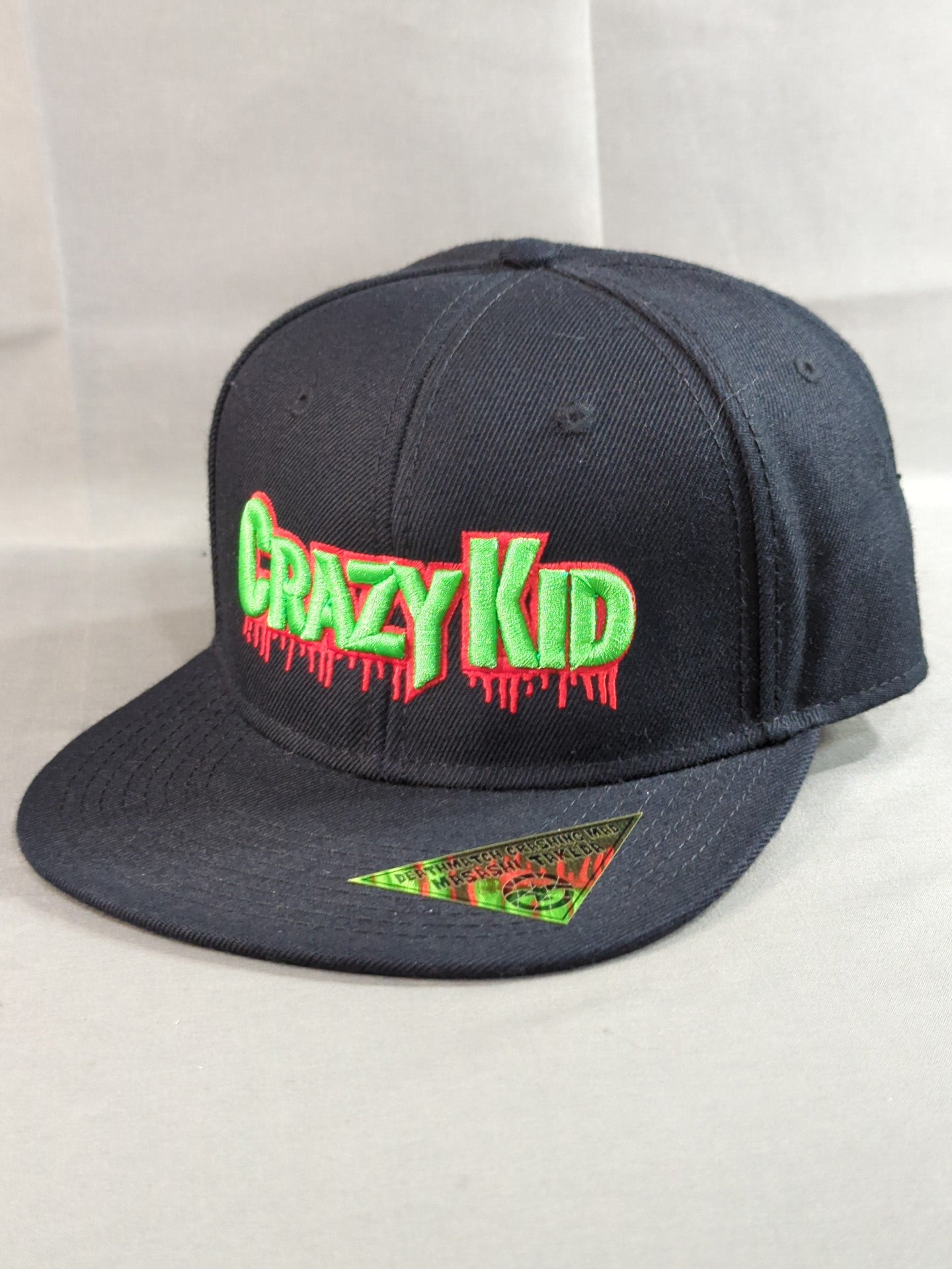 竹田誠志「CRAZY KID」スナップバックキャップ(ブラック)