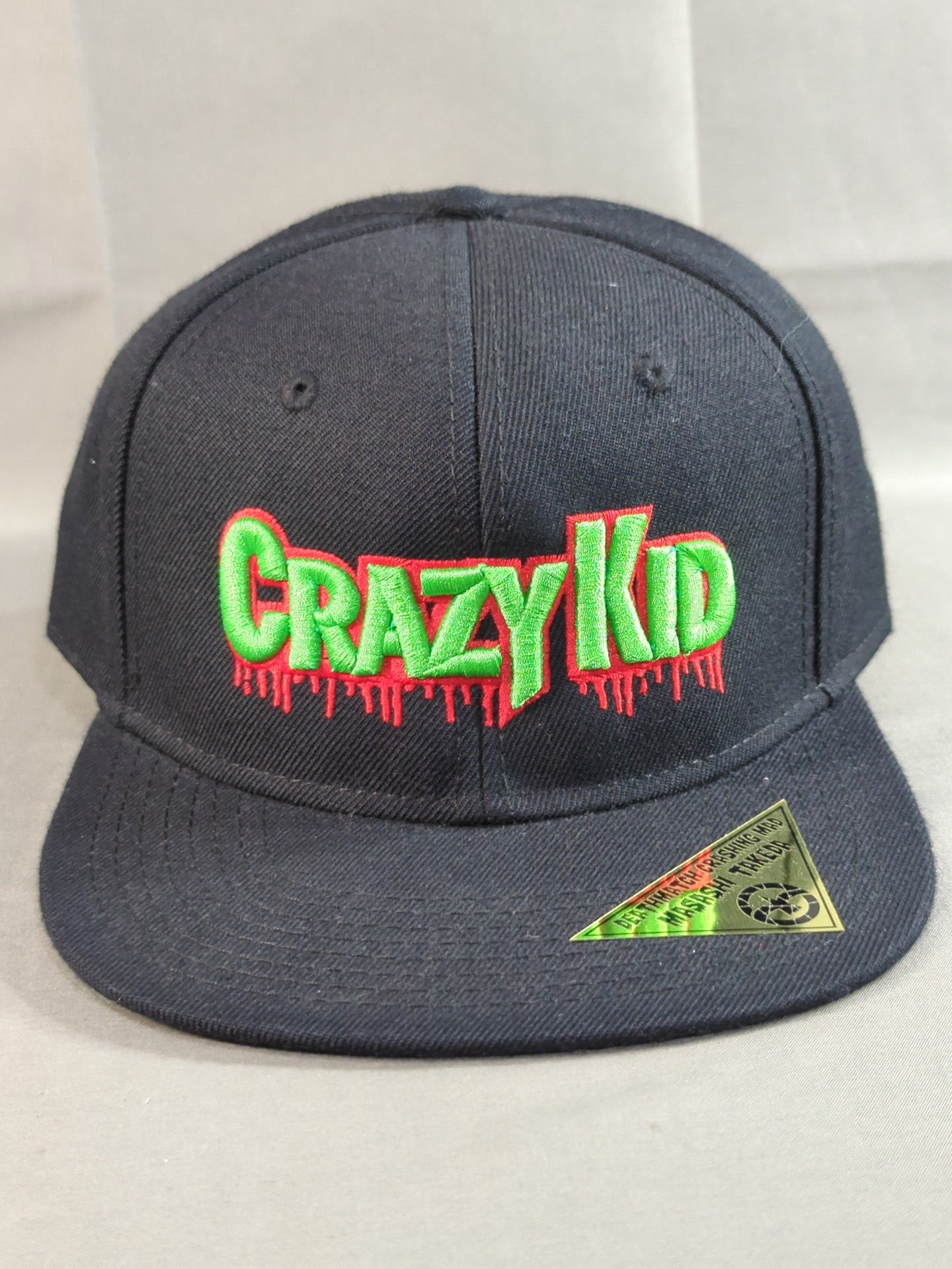 竹田誠志「CRAZY KID」スナップバックキャップ(ブラック)