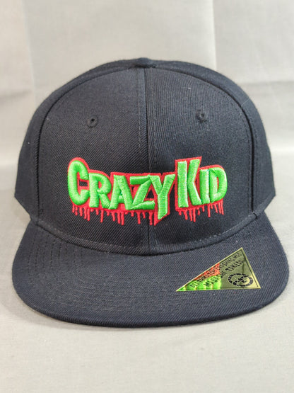 竹田誠志「CRAZY KID」スナップバックキャップ(ブラック)