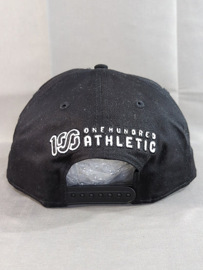 宇野薫×NEW ERA(R) 9FIFTY(TM)「ONEHUNDRED ATHLETIC」スナップバック(ブラック×ホワイト)
