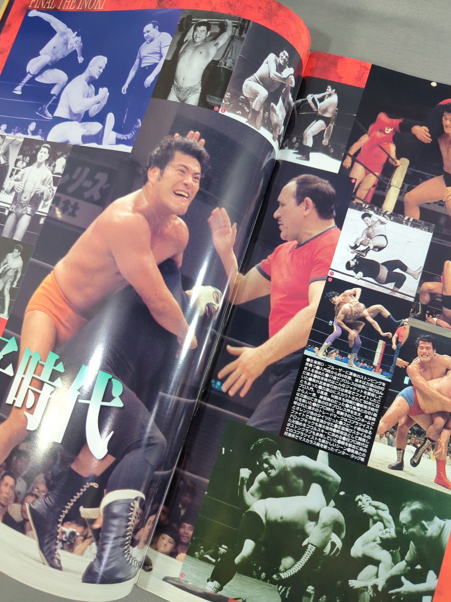 ★ ticket stub included! Burning Fighting Spirit Antonio Inoki  Retirement Match ★ FINAL THE INOKI 