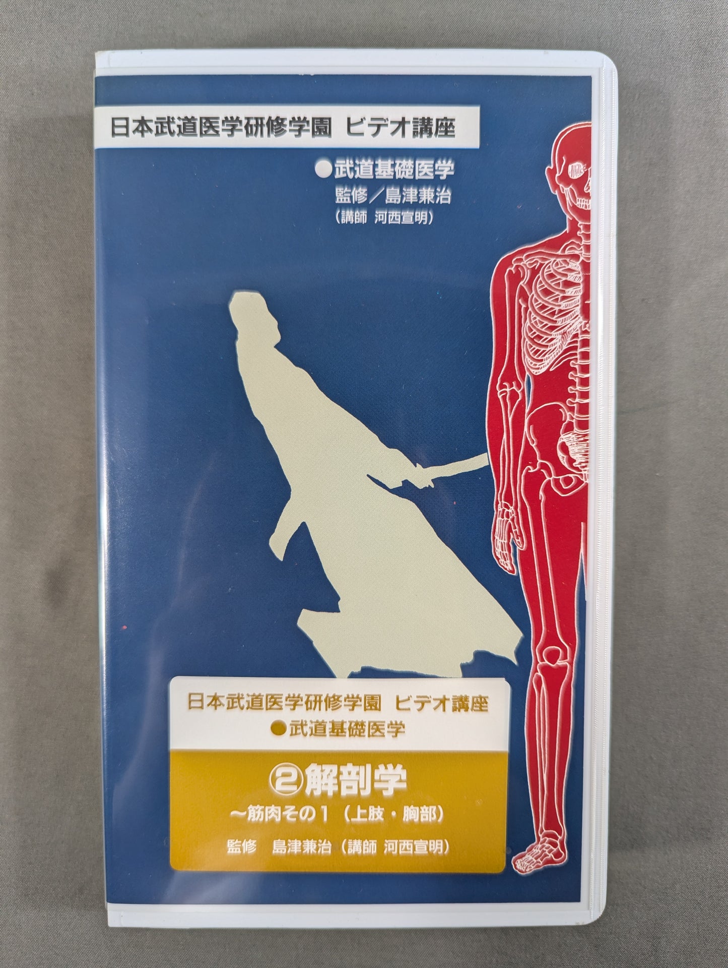 日本武道医学研修学園ビデオ講座 ②解剖学～筋肉その1(上肢・胸部)