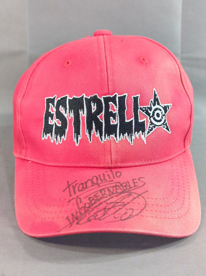 【直筆サイン入り】内藤哲也「ESTRELLA」ベースボールキャップ(レッド)