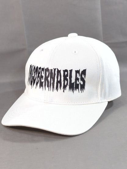 L・I・J「INGOBERNABLES」ベースボールキャップ①(ホワイト×ブラック)