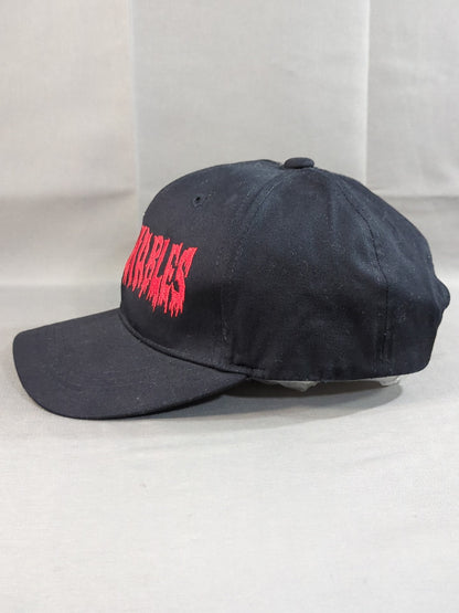 L・I・J「INGOBERNABLES」ベースボールキャップ②(ブラック×レッド)