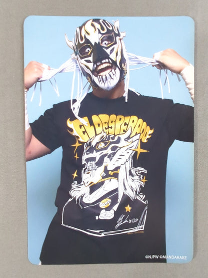 エル・デスペラード×すしお ポストカード(黒TシャツVer)