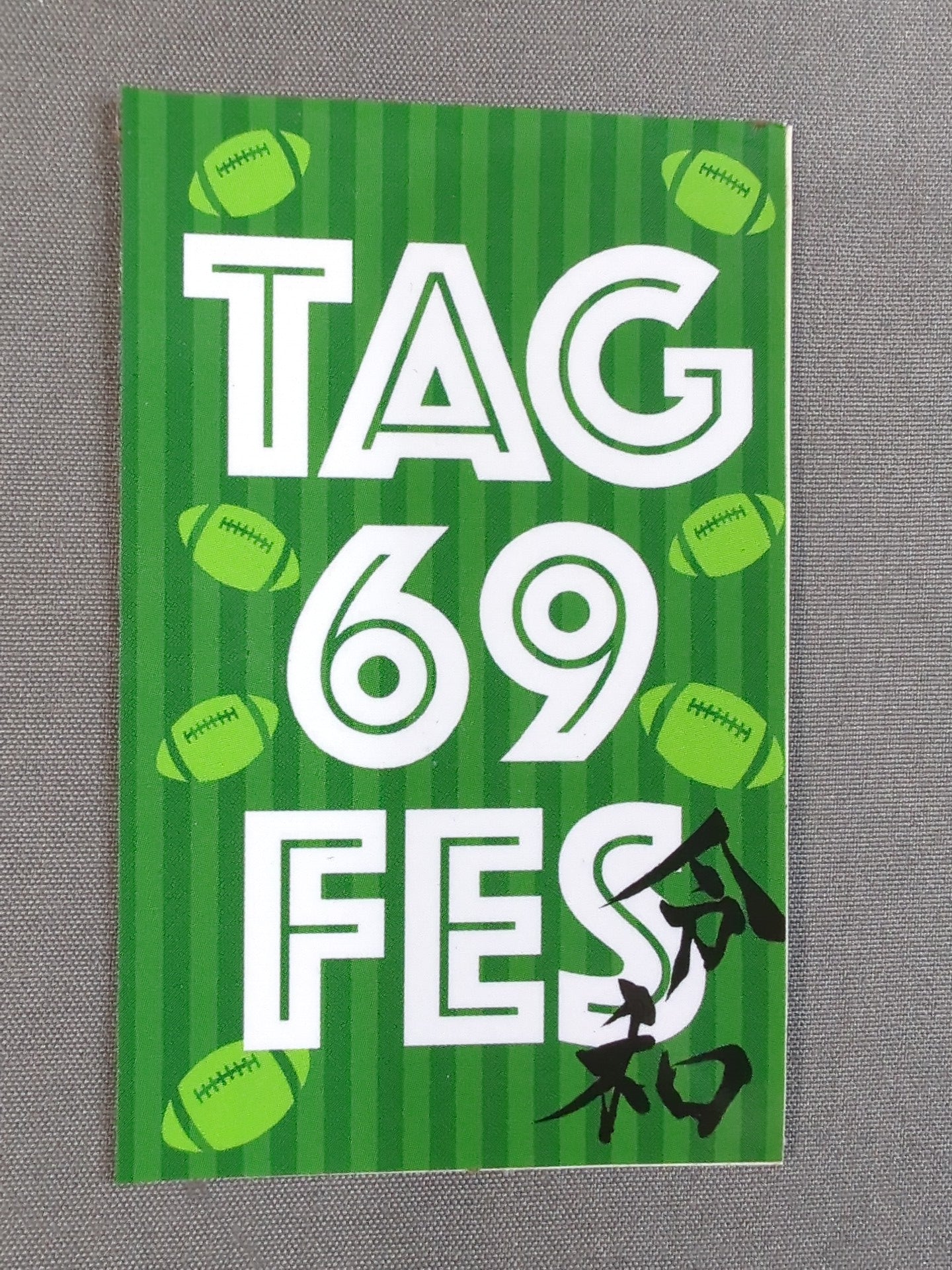 Ryusuke Taguchi "TAG 69 FES" Sticker