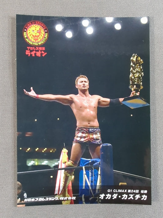 ★非売品★ オカダ・カズチカ「プロレス喫茶ライオン」特典ステッカー