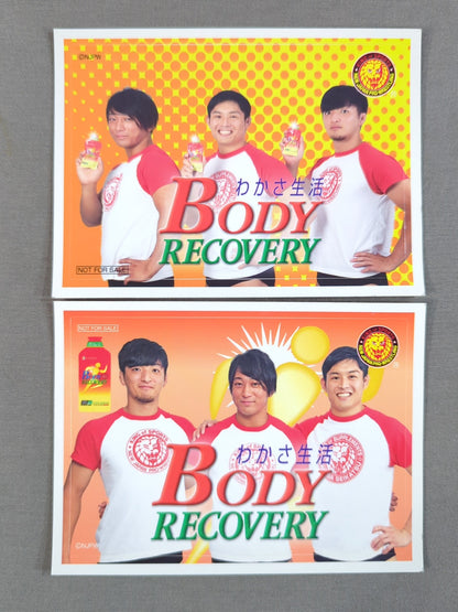 ★非売品★ 新日本プロレス×わかさ生活 ステッカーセット