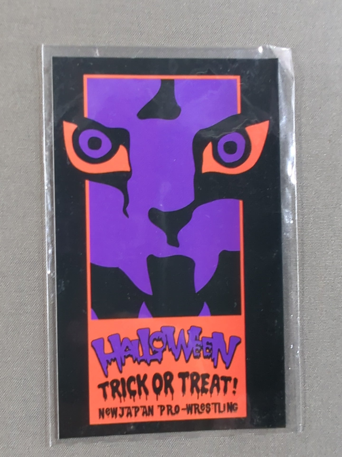 Lion Mark Halloween Sticker