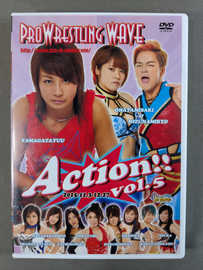 Pro-wrestling WAVE Action!! vol.5