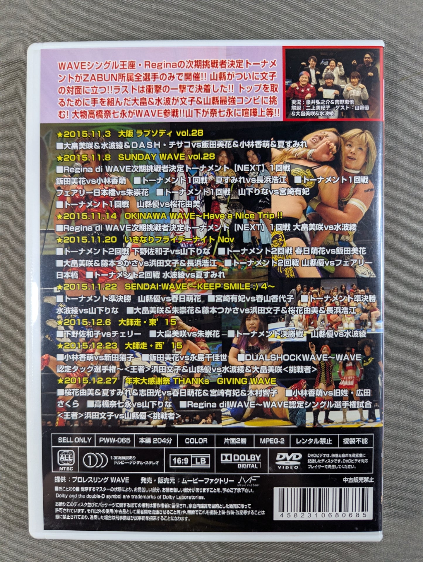 Pro-wrestling WAVE Action!! vol.5