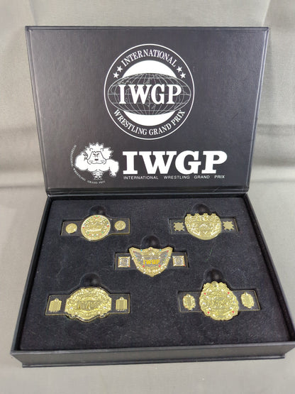 IWGP CHAMPION BELT ピンズコレクション(全5種)