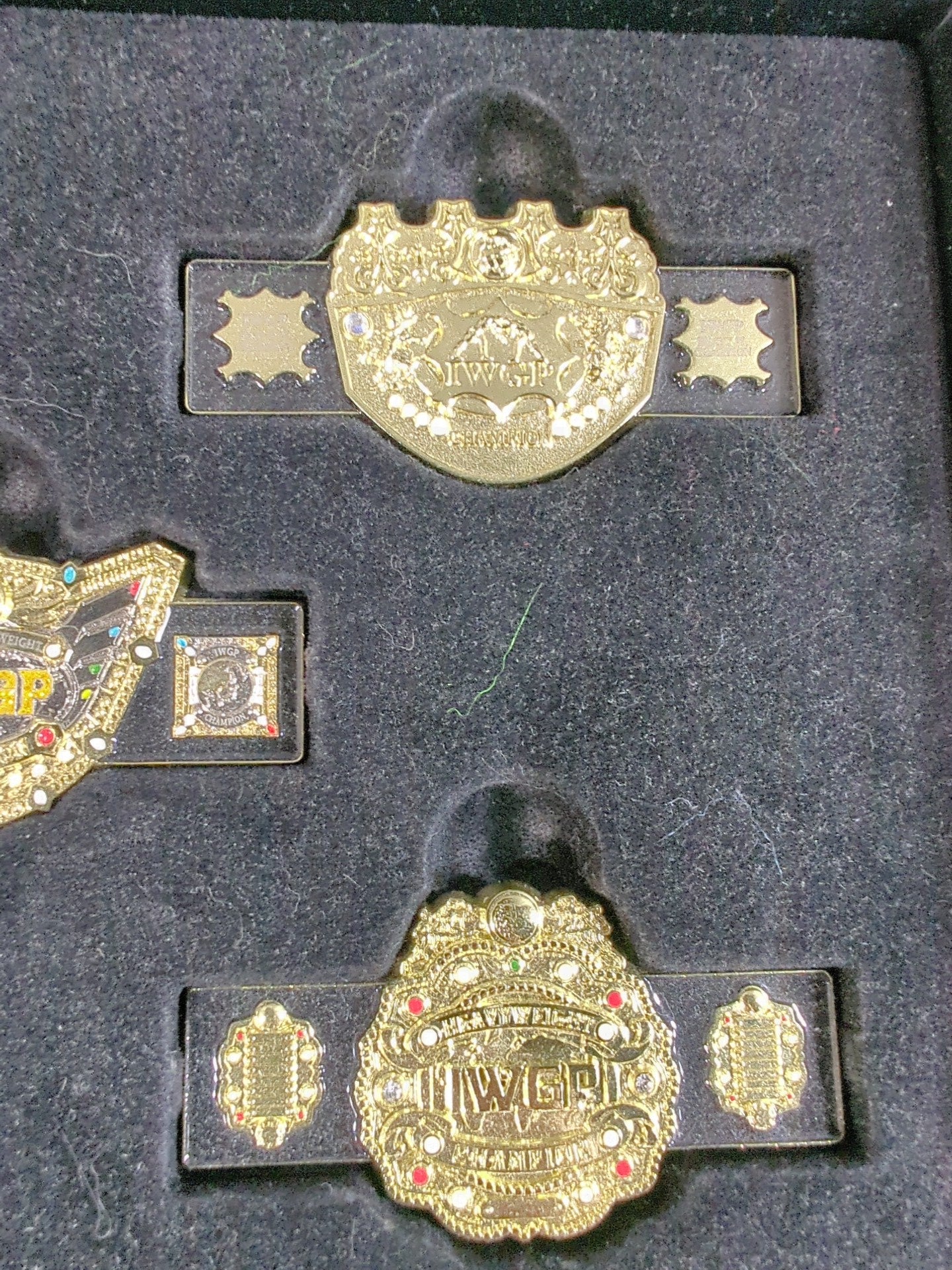 IWGP CHAMPION BELT ピンズコレクション(全5種)