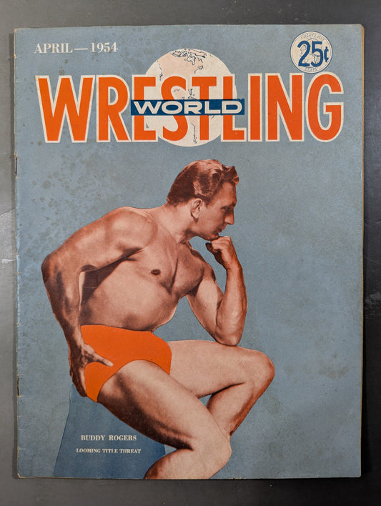 WRESTLING WORLD 1954年4月号(Vol.1 No.2)