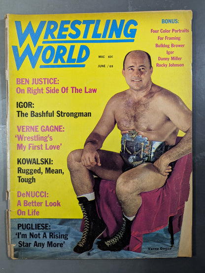 Wrestling WORLD June 1969 Issue