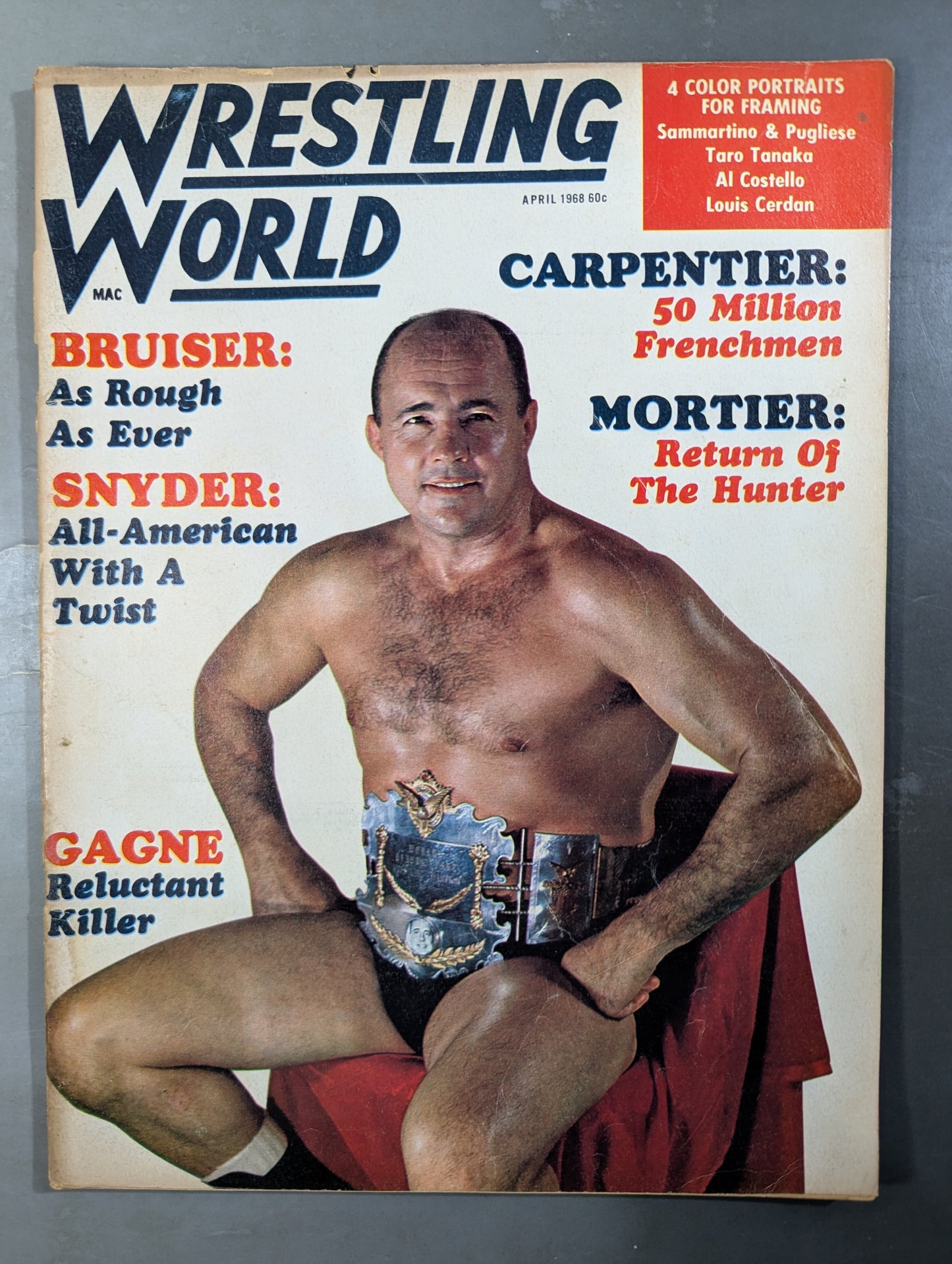 Wrestling WORLD April 1968 Issue