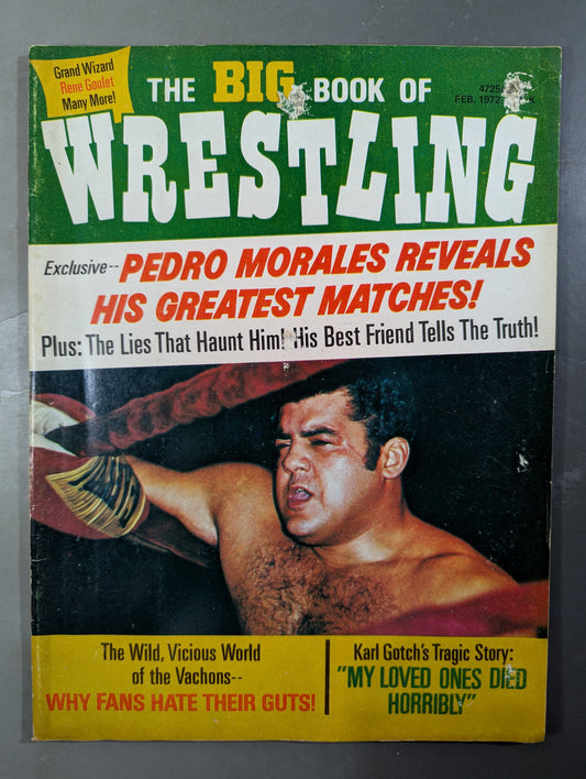 THE BIG BOOK OF Wrestling, February 1972 issue