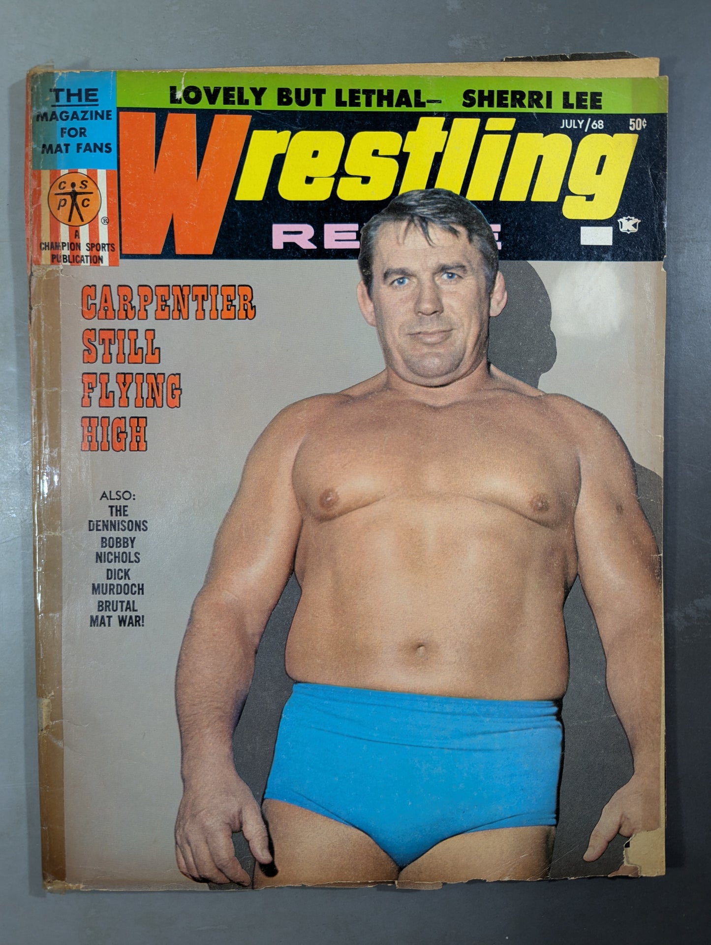 Wrestling REVUE July 1968 Issue