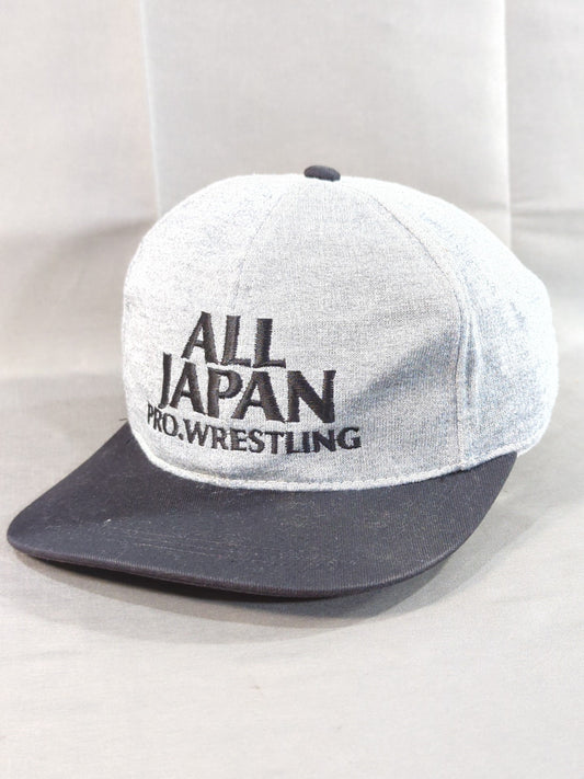 【ジャイアント馬場 直筆サイン入り】全日本プロレス キャップ