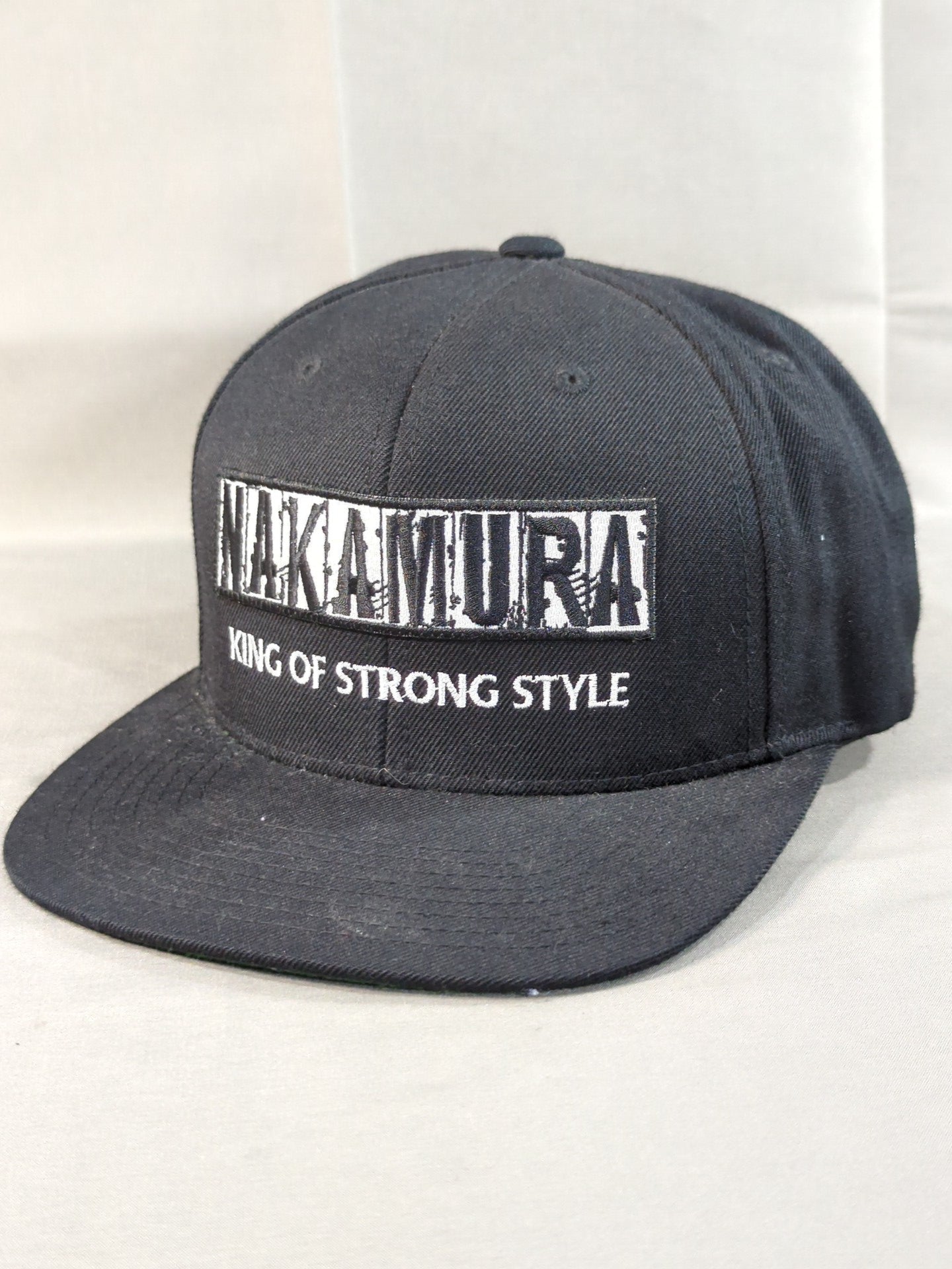 ★NINE RULAZ×WWE★ 中邑真輔 スナップバックキャップ(ブラック)