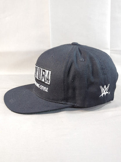 ★NINE RULAZ×WWE★ 中邑真輔 スナップバックキャップ(ブラック)