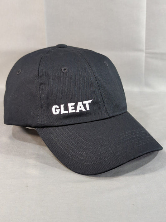 GLEAT ロゴ刺繍キャップ
