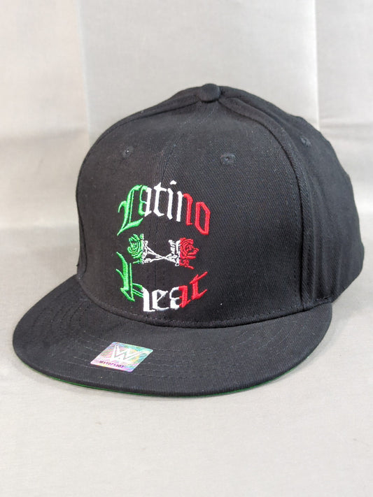 エディ・ゲレロ「Latino Heat Flag」スナップバックキャップ(ブラック)