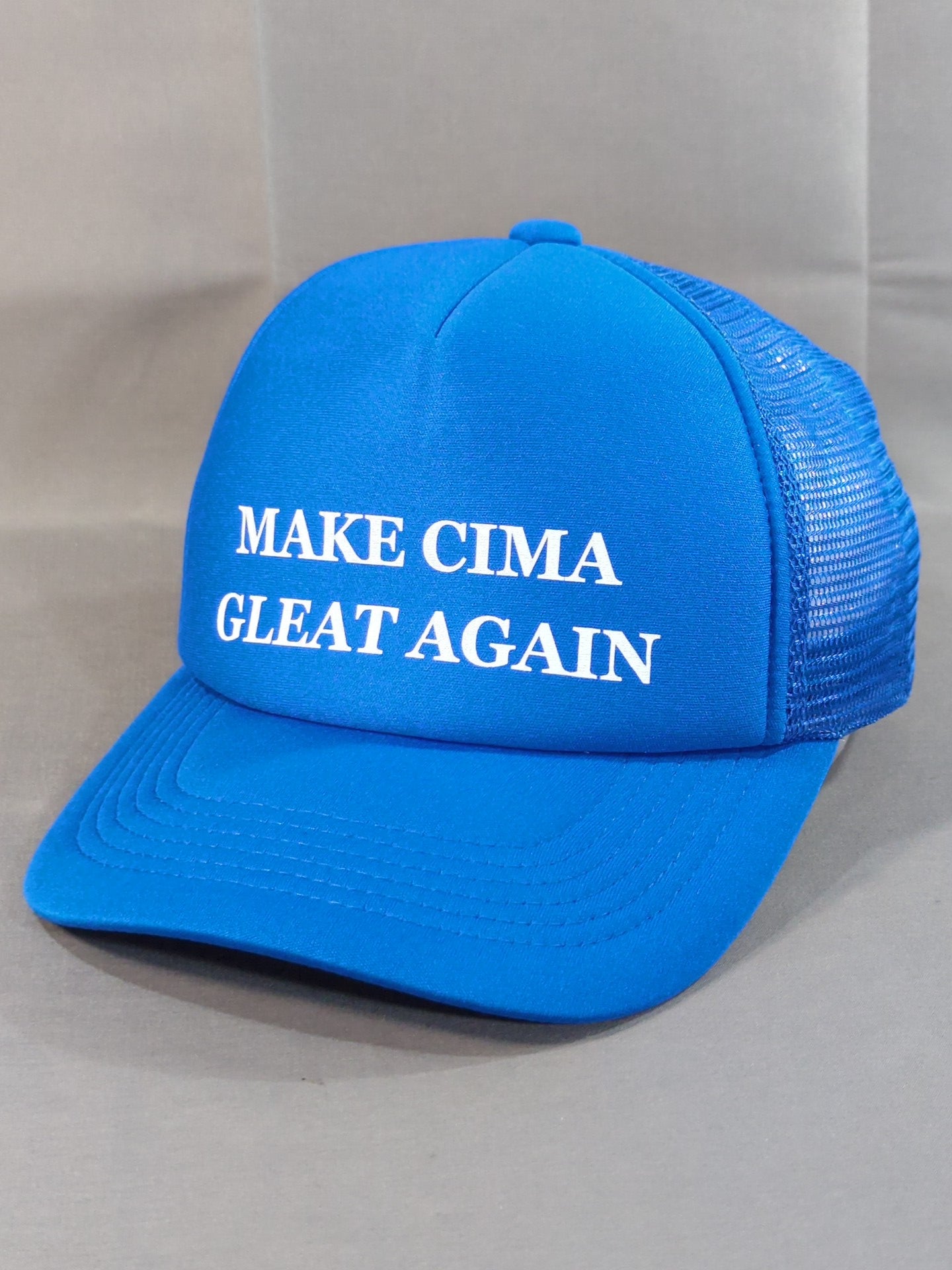 【直筆サイン入り】CIMA「MAKE CIMA GLEAT AGAIN」メッシュキャップ