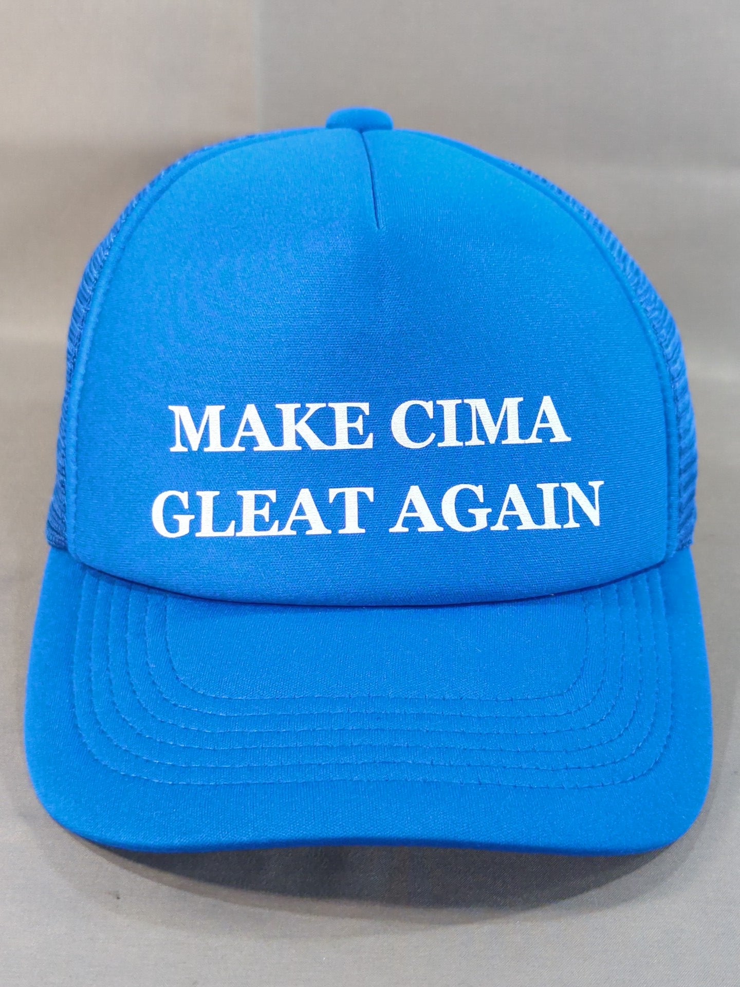 【直筆サイン入り】CIMA「MAKE CIMA GLEAT AGAIN」メッシュキャップ
