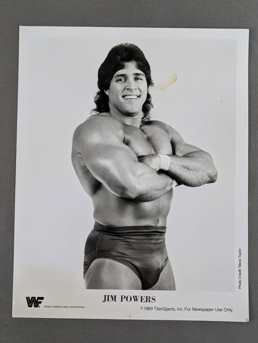 Jim Powers WWF Official Pro-Photo (1989)