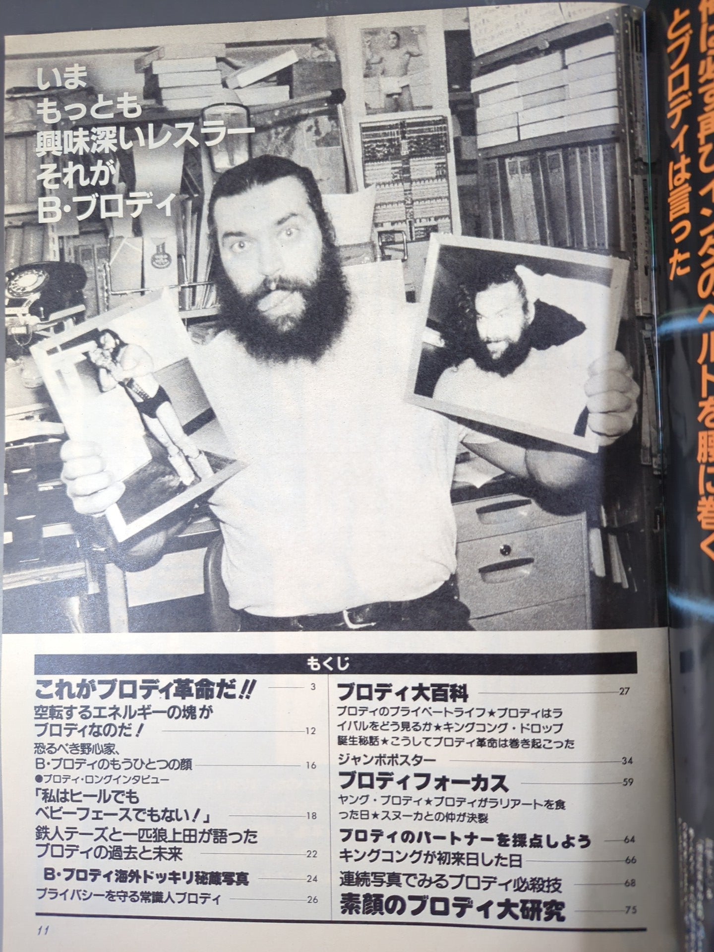 Pro Wrestling  Album 39 Bruiser Brody