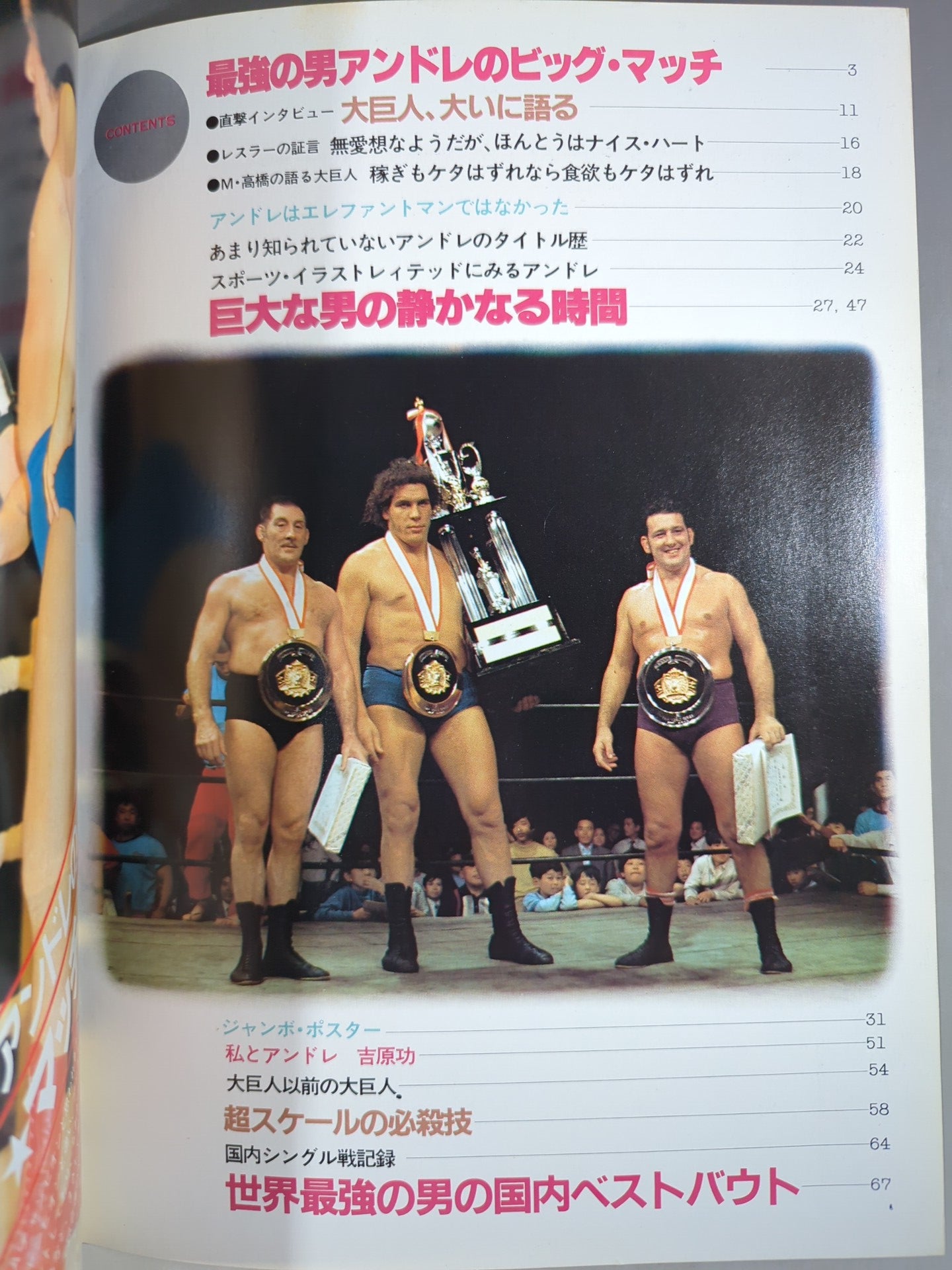 プロレスアルバム28 アンドレ・ザ・ジャイアント – 闘道館